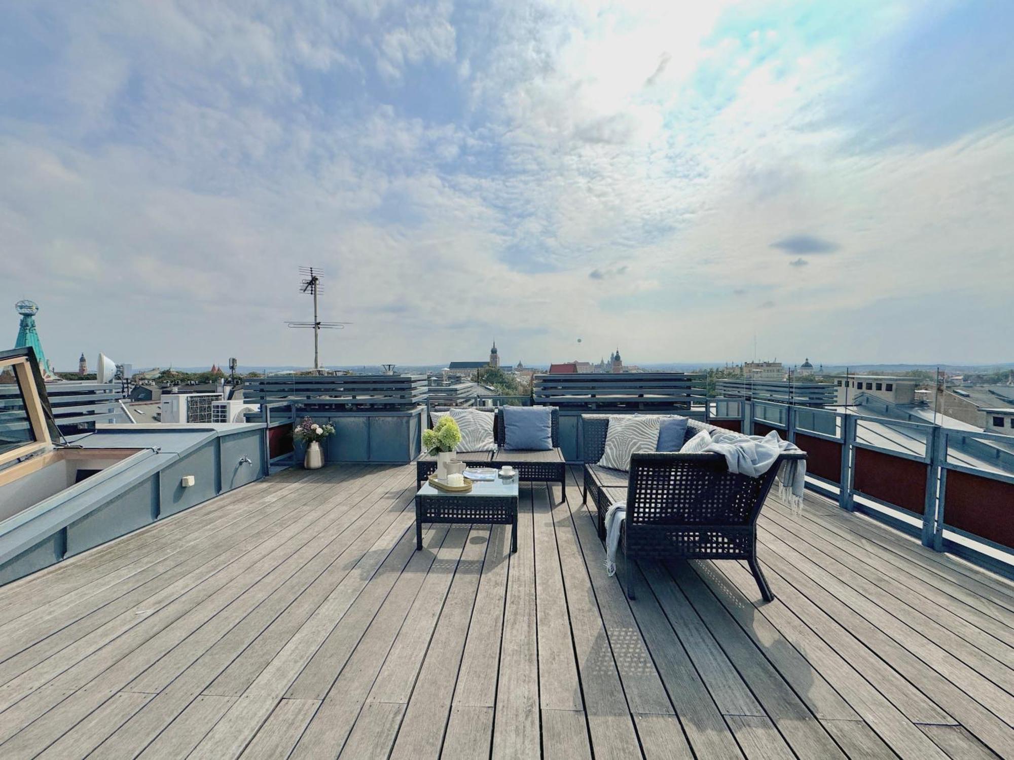 Apartamento Penthouse Skyline - Loftaffair Cracovia Exterior foto